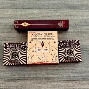 NWT Charlotte Tilbury bundle✨✨ Lips, cheeks & highlighter 🪄